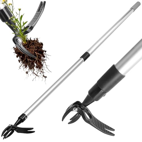 Hoffen Adjustable Weeder Original Stand Up Weed Puller Tool