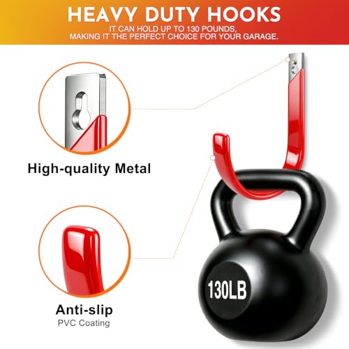 Hose Hanger Wall Mount Heavy Duty Metal Garden Hose Holder for Outside