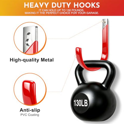 Hose Hanger Wall Mount Heavy Duty Metal Garden Hose Holder for Outside