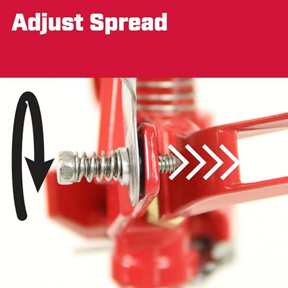 Chapin Wheeled Impact Sprinkler, 360° Automatic, Up to 85 ft Coverage, Red - style: 360 Degree Sprinkler