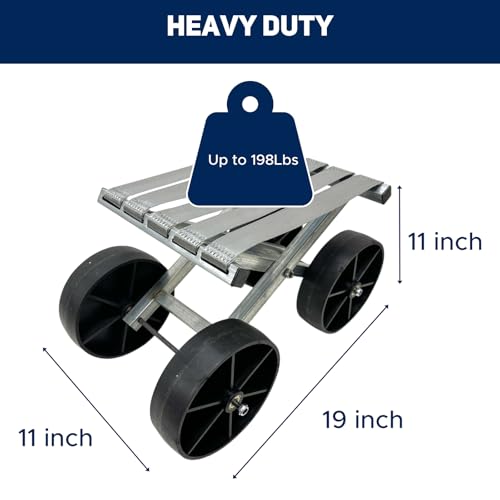Hryan Rolling Garden Stool for Farm Work