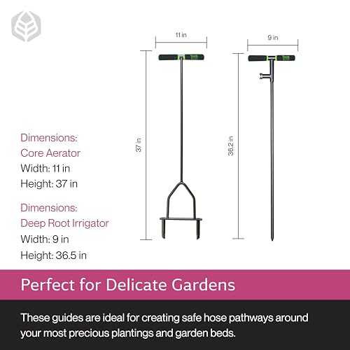Yard Butler Aerator & irrigator Bundle, Cushioned & Long Handle - size: Aerator & Irrigator Bundle