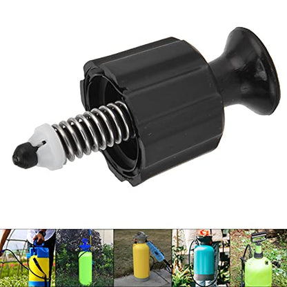 Safety Release Valve Premium Pressure Relief Replacement for Garden Sprayer Backpack Sprayer PP Black 5PCS 5cm 3L 5L 8L - color: Black