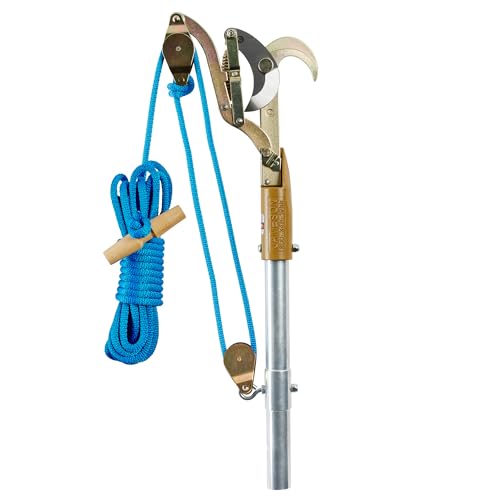 Jameson JA-34DP-PKG Big Mouth Side Cut Double Pulley Tree Pruner Kit