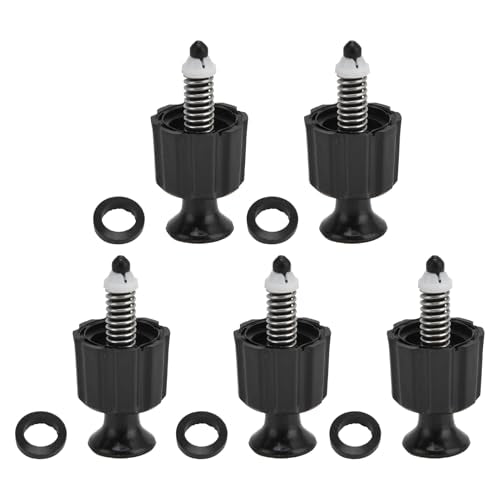 Safety Release Valve Premium Pressure Relief Replacement for Garden Sprayer Backpack Sprayer PP Black 5PCS 5cm 3L 5L 8L - color: Black
