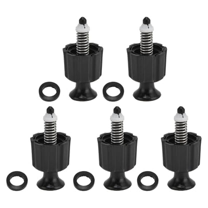 Safety Release Valve Premium Pressure Relief Replacement for Garden Sprayer Backpack Sprayer PP Black 5PCS 5cm 3L 5L 8L - color: Black