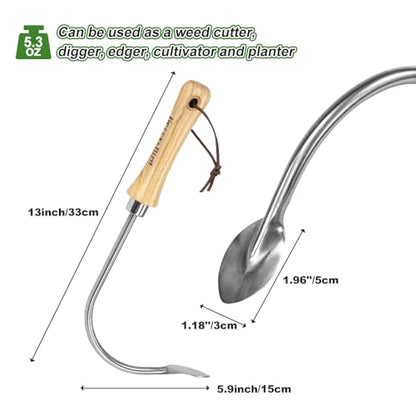 Weed Puller, Crack Weeder Cultivator Garden Hand Tool