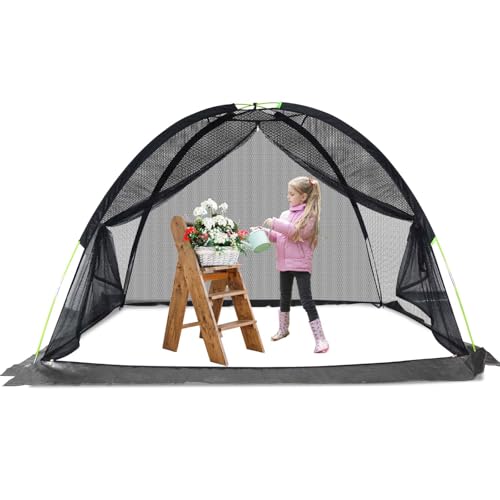 7 x 5 ft Pond Cover Dome Net for Garden Water Features - style: 5×7