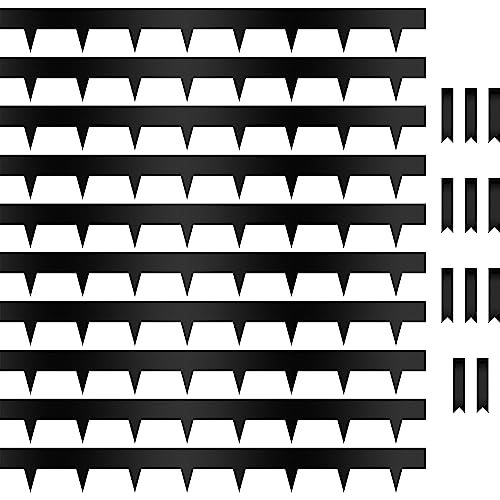 WORTH Garden 33 ft. Metal Landscape Edging, Lawn Edging for Landscaping - color: Powder-Coated Black