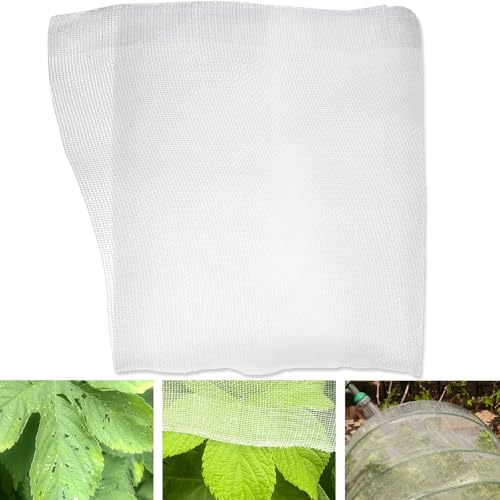 4Ft x 15FT Garden Netting, Fine Mesh Insect Netting for Plant Protection - size: 4Ft x 15Ft