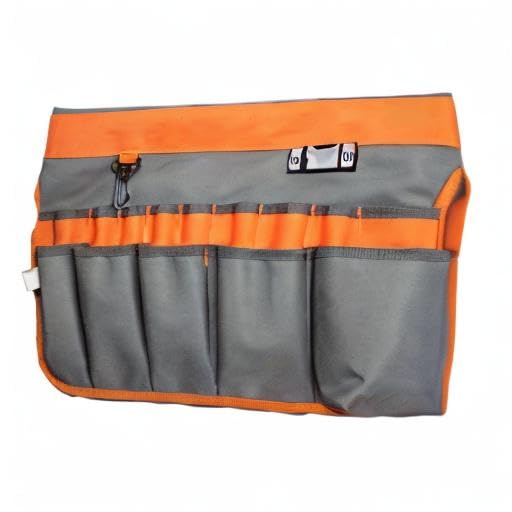 MELOTOUGH Bucket Idea Bucket Tool Organizer With 35 Pockets Fits to 3.5-5 Gallon Bucket (Orange) … - color: Orange