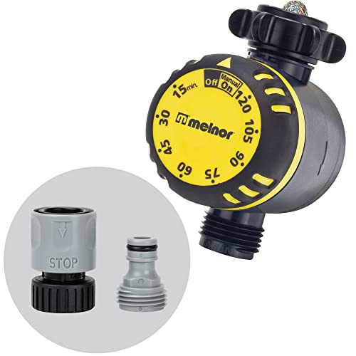 Melnor Mechanical Water Timer: Up to 2 Hour Runtime, Automatic Shut-Off