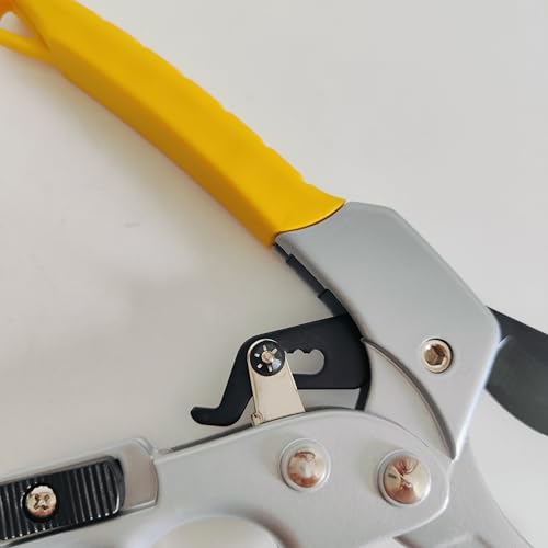 Gardening Pruning Scissors, 3 Times Easier, 1-Inch Cut Capacity Gardening Clippers, Pruning Shears, Strong Garden pruners for weak arthritic hands