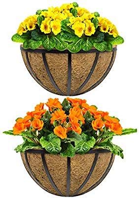 2PCS 20 Inch Coconut Liners Half Round - size: 20 Inch