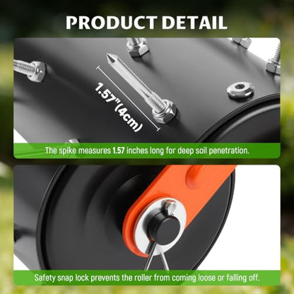 Rolling Lawn Aerator, Manual Lawn Aerator Roller Tool