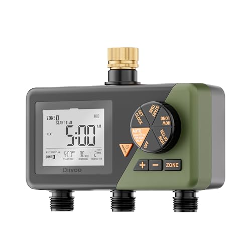 Diivoo Sprinkler Timer 3 Zone - size: 3 Zone