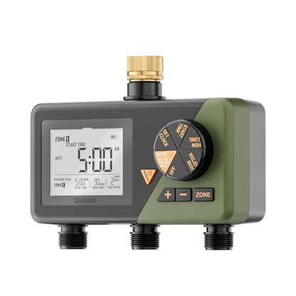 Diivoo Sprinkler Timer 3 Zone - size: 3 Zone