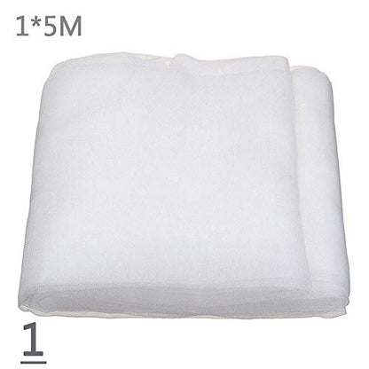 Mesh Protective Net, Insect Pest Control Netting Mesh Vegetables Garden Farm Supplies Garden Crops Plant Netting(1x5m) - size: 1x5m