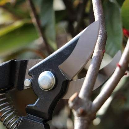 Senkichi Pruning Shears 180mm/7.1", Shock-Absorbing Grip - Japanese Pruner - size: 180mm (7.1")