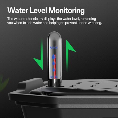 VIVOSUN 4-Pack FlexFeed Self-Watering Pots, Auto Irrigation Fabric Pot Base - size: 4-Pack Pots