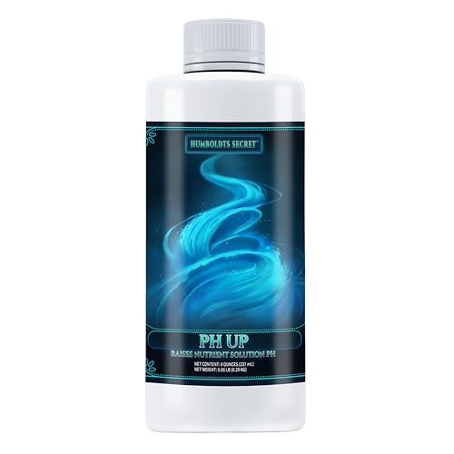 Humboldts Secret pH Up for Plants, Potassium Hydroxide, Liquid, 8 Ounce - size: 8 Ounce