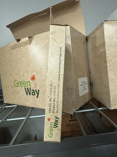 Greenway Pantry Food Moth Traps, 1 Pack (Includes 2 Traps and 2 Lures)