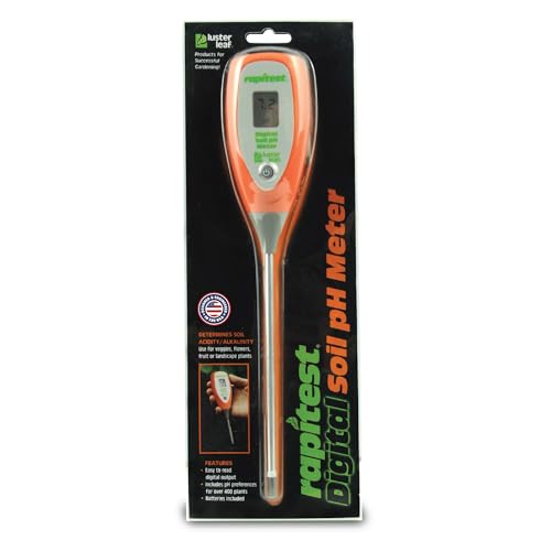 Luster Leaf Rapitest Digital Soil pH Meter. Designed and Engineered in the USA. - size: 1 Count (Pack of 1), style: Digital Soil pH Meter