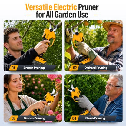 Electric Pruning Shears for DeWalt 20V Battery, 1.8" Cut Capacity