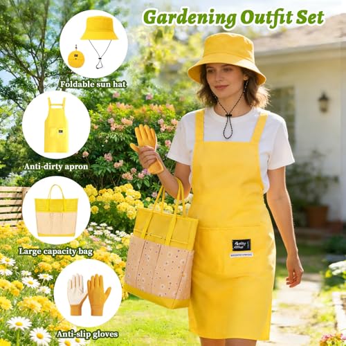 Women Gardening Gifts,19 PCS Daisy Garden Tool Set Kit,Gardening Tools Set