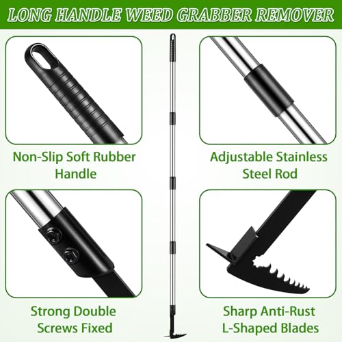 MUDEREK Crack Weeder - Manganese Steel Manual Crevice Weeding Tool