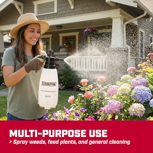 CHAPIN 10031 68-Oz Hand Pump Sprayer for Lawn, Garden & Weed Control - size: 88 ounces - Lawn & Garden