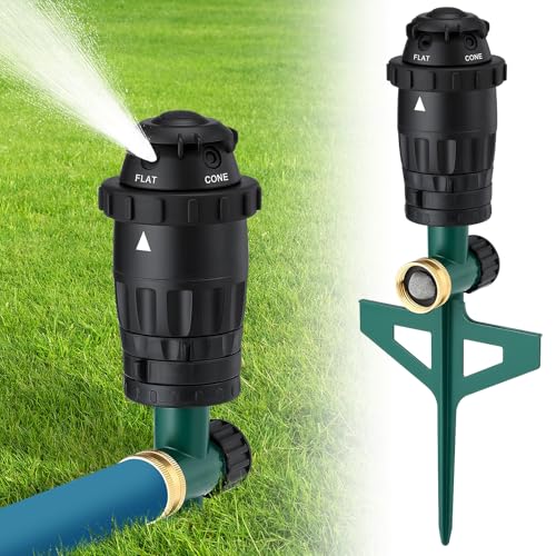 Acostop Adjustable Spray Coverage Sprinklers for Yard
