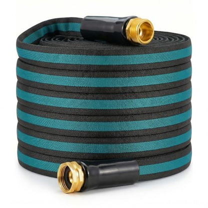 75FT Lightweight Garden Hose – Kink-Resistant, Flexible, High-Pressure Hose for Outdoor Watering, Lawn Care, Garden, and Car Cleaning