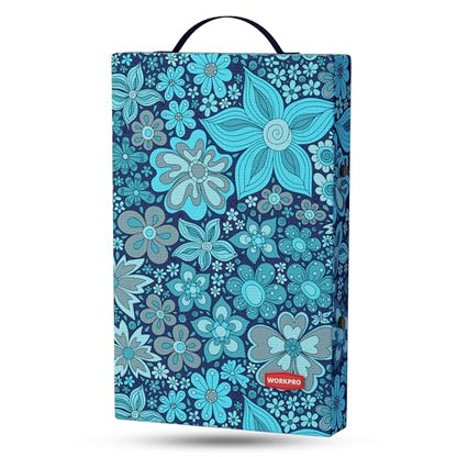 WORKPRO 17" Kneeling Pad with Removable Cover, Soft NBR Foam Cushioning - color: Blue