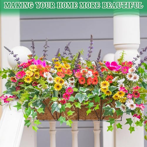 Halatool 3 Pack 24" Trough Coco Liners Replacement for Window Box Planters - size: 24 in