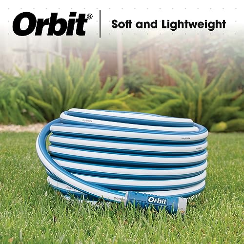 Orbit 22005 Polyfusion Garden Hose - Heavy-Duty Water Hose (50-Foot x 5/8-Inch) - size: 50 Ft, style: Polyfusion