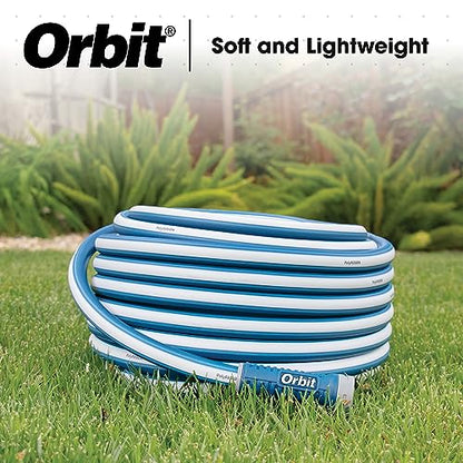 Orbit 22010 Polyfusion Garden Hose - Heavy-Duty Water Hose (100-Foot x 5/8-Inch) - size: 100 Ft, style: Polyfusion