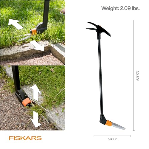Fiskars 36" Grass Shears, Plant & Grass Cutting Scissors for Lawn & Garden - style: Long-Handled