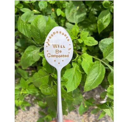 Garden Plant Marker Friendship Gift for Women Gardeners, Plant Stake Label Sign Tag Gardening Gifts for Woman Plant Lovers, Metal Garden Decoration (Will Be Composted) - style: Will Be Composted