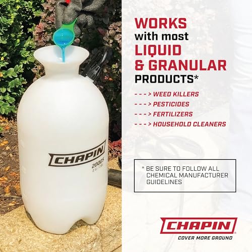 CHAPIN 20006 SureSpray 3-Gallon Pump Sprayer for Lawn, Garden & Weeds - size: 3-Gallon