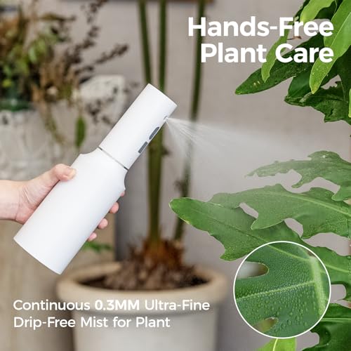 Bamworld Battery Powered Sprayer Rechargeable Electric Spray Bottle 750ml - color: White, size: 750ml