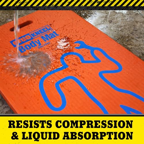 Body Work Mat, 41" x 17", 1" Thick Closed-Cell Foam - size: Body Work Mat (41" x 17")