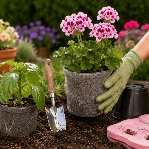 8 Pcs Root Guard Gopher Basket,5 Gallon Stainless Steel Wire Mesh Cages Protect Plant Roots (15.75x17.7 Inch) - size: 5 Gallon-8Pcs