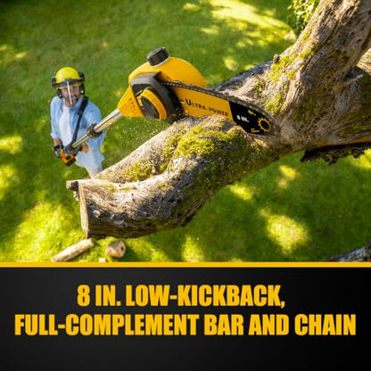 8" Cordless Pole Saw for DeWalt 20V Max Battery (Bare Tool)