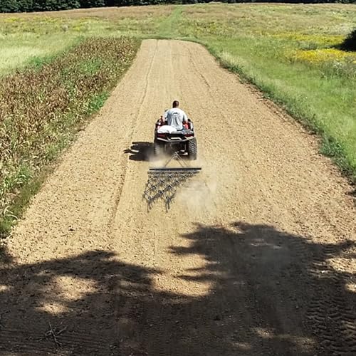 YINTATECH ATV Drag Harrow 5'W x 4.5'L, Heavy Duty Chain Harrow - size: 4.5 x 5 Ft