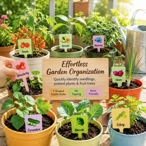 15Pcs Waterproof Acrylic Plant Labels