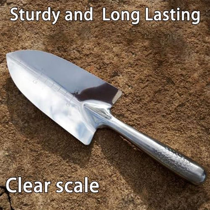 Garden Hand Trowel Stainless Steel Garden Shovel Rust Resistant Small Spade