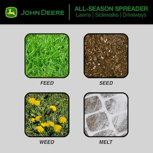 John Deere 130 lb. Capacity Push Broadcast Spreader 45-0462-JD