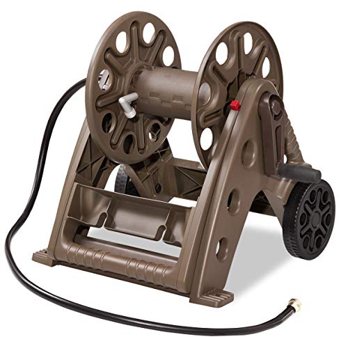 Liberty Garden Products 514 Two Wheel, Hose Cart, Plastic,bronze (Assembly required)