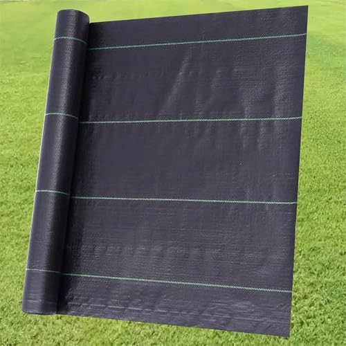 Weed Barrier Fabric Planting Cover - 6 x 300 FT Heavy Duty Landscape Fabric Ground Cover Block for Outdoor Planting - size: 6 x 300 FT